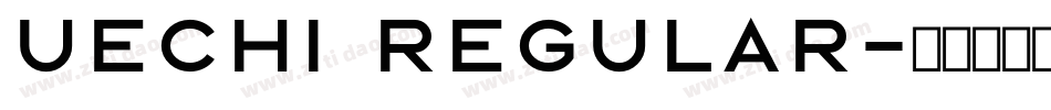 Uechi Regular字体转换